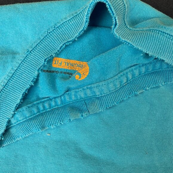 Carhartt Men’s Workwear T-Shirt Lot 7 Size Large Pocket Tees Worn Faded Bundle - Picture 4 of 11